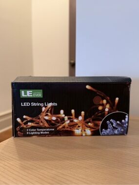 LE Lighting Ever LED String Lights - Warm White